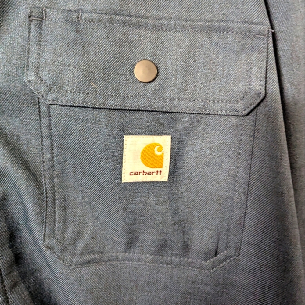 Carhartt Heavyweight Rain Defender Jacket- Relaxed Fit - Picture 4 of 7